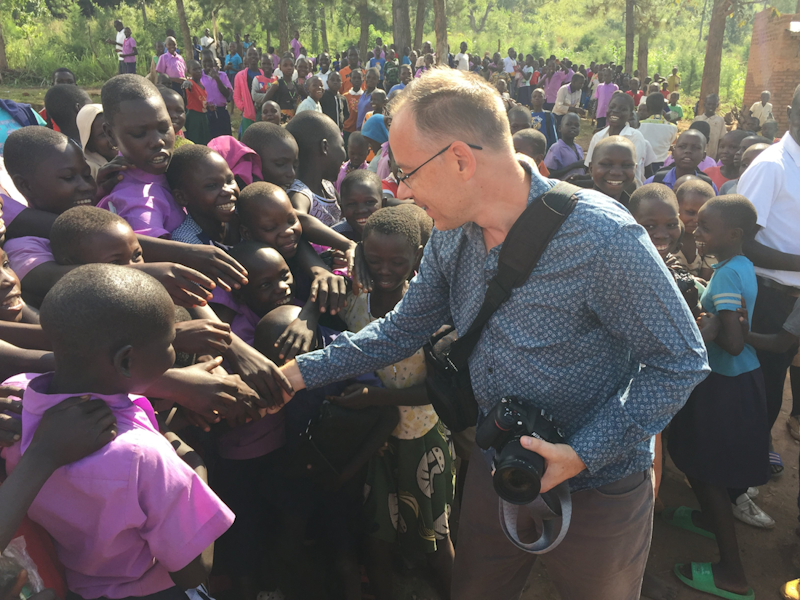 Donor field visit to the Alochi Ku Somu Project