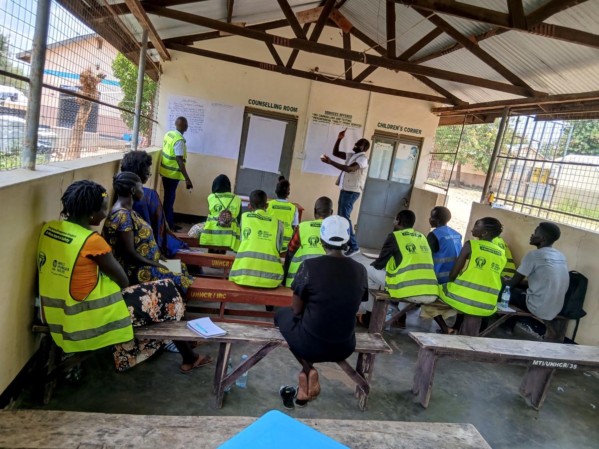 “A New Start in Safety” for the newly arrived South Sudanese and Congolese refugees
